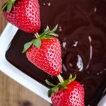 3-Ingredient Chocolate Dip - Two Healthy Kitchens