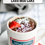 Microwave Chocolate Lava Mug Cake - A Grande Life