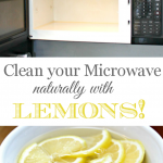 Cleaning Microwave With Lemons ~ Natural Cleaning Tip - Mom 4 Real