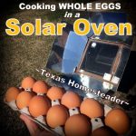 Solar Cooking: Making Hard-Boiled Eggs In The Solar Oven