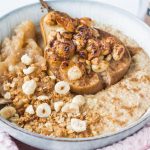 Roasted Pear and Apple Oatmeal - La Cuisine de Géraldine