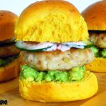 Pumpkin bun chicken burger - PassionSpoon recipes