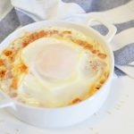 Creamy microwave scrambled eggs
