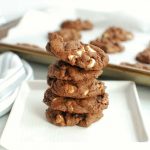 Dairy Free Chocolate Cookies with White Chocolate Chips