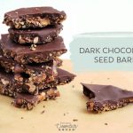 Dark Chocolate Seed Bark Packed with Omega-3s ⋆ Exploring Domesticity