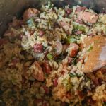 Cajun sausage, rice, and beans. The biggest Instant Pot hit in my family.:  instantpot
