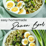 Easy Homemade Ramen with Eggs in the Microwave | Dinner Eggs