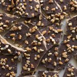 Easy Microwave Peanut Brittle with Chocolate - Munchkin Time