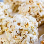 Easy Popcorn Balls Recipe (with Marshmallows) - Crazy for Crust