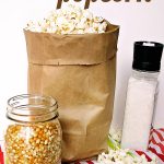 Homemade Microwave Popcorn - Dukes and Duchesses