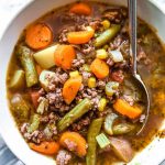 Easy Hamburger Soup - Spend With Pennies