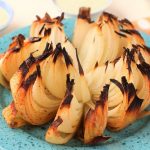 Cooking with Kids: Big Beautiful Baked Blooming Onion | Kitchen Frau