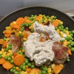 Pork chops with vegetable in coconut sauce – KatYoga