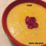 CURRY AND SPICE: RABRI IN MICROWAVE