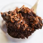 Low Carb Peanut Butter Mug Cake – 3 Ingredients! | thefitfork.com
