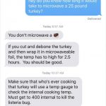 Young People Are Asking Their Parents How They Should Cook a Turkey in a  Microwave And The Reactions Are Everything