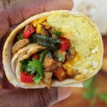 Chicken Breakfast Burrito (Freezer Friendly) - My Body My Kitchen