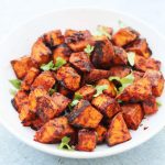 Roasted Sweet Potato Cubes | Perfeclty Crisp Every Time - Evolving Table
