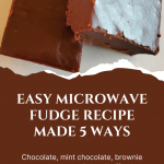 3 Minute Microwave Fudge | Just Microwave It