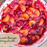 mandarin-ginger cranberry sauce- paleo + lightly sweetened with honey