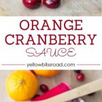 Mandarin Cranberry Sauce – Drew Emborsky