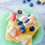 Sheet Pan Pancakes (Oven-Baked Pancakes) ⋆ NellieBellie