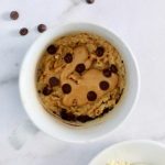 Microwave Chocolate Chip Cookie for One! - Maverick Baking