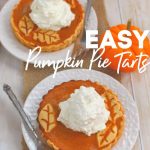 1 Minute Single Serving Pumpkin Pie | lifeoverlunch