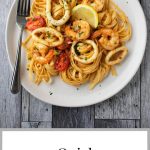 Quick Seafood and Garlic Linguine - Scruff & Steph