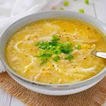 Quick Chicken and Sweetcorn Soup - Scruff & Steph