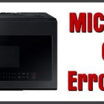 Samsung Microwave Oven Common Error Codes