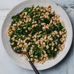 Garlic Spinach and White Beans Recipe | Well Seasoned Studio