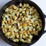 How To Make Perfect Skillet Potatoes - Wholesomelicious