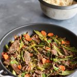 Spring Vegetable and Flank Steak Stir Fry - Easy and Healthy!