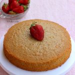 Strawberry Cake ~ Full Scoops - A food blog with easy,simple & tasty recipes !
