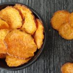 Homemade Sweet Potato Chips - Microwave! {VIDEO} - Rachel Cooks®