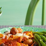 Roasted Green Beans with Feta Cheese - Chocolate Slopes®