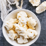 Steamed Cauliflower in the Microwave • Steamy Kitchen Recipes Giveaways