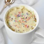 5 Minute Vanilla Mug Cake (No Eggs!) | Baking Envy