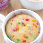 Vanilla Mug Cake - Moist, Flavorful Cake that's Ready in Minutes