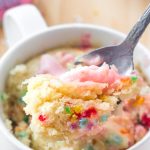 Vanilla Mug Cake - Moist, Flavorful Cake that's Ready in Minutes