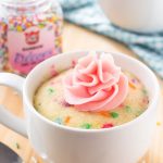 5 Minute Vanilla Mug Cake (No Eggs!) | Baking Envy