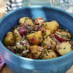 Warm German Potato Salad • The Crumby Kitchen