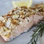 Easy Nut Crusted Salmon with Nuts of Your Choice