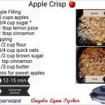 Tupperware recipes, Apple crisp, Tupperware