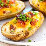 Microwave Twice-Baked Potatoes | Vegan Food Addict