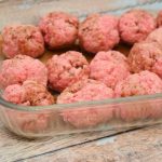 Made from Scratch Meatballs in the Microwave | The TipToe Fairy