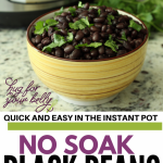 Quick and Easy Black Beans (in the Instant Pot) - Hug For Your Belly