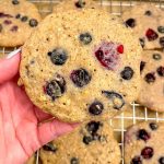 Blueberry Oatmeal Cookies {Protein Packed + Healthy!} - Lauren Fit Foodie