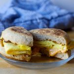 Microwave Breakfast Sandwich - Cooking With Karli